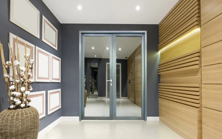 Lift Lobby, Enterance (Glazed door)